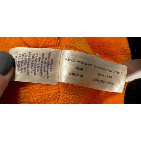 CABBAGE PATCH DOLL CUTIES THUMB SUCKER FOX PAJAMAS 9.5" ORANGE CPK - Picture 6 of 7